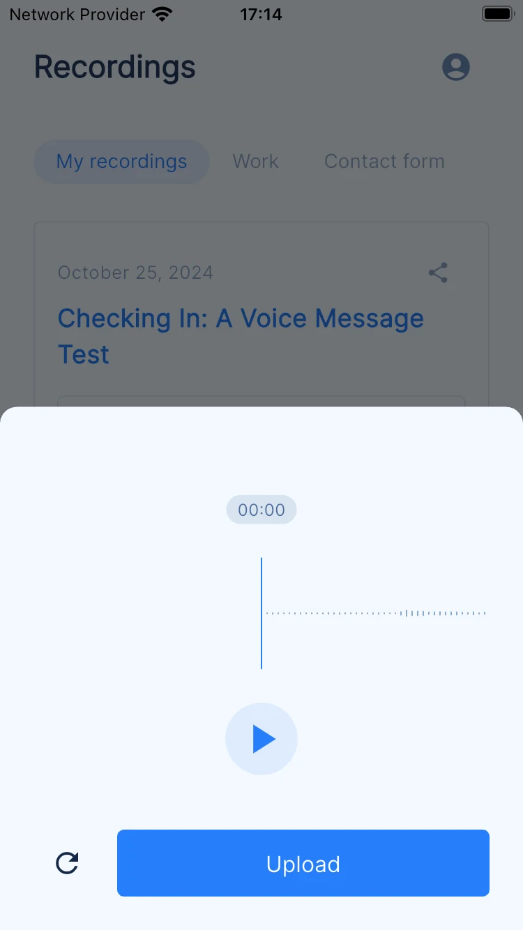 Vocal - Record voice notes screenshot